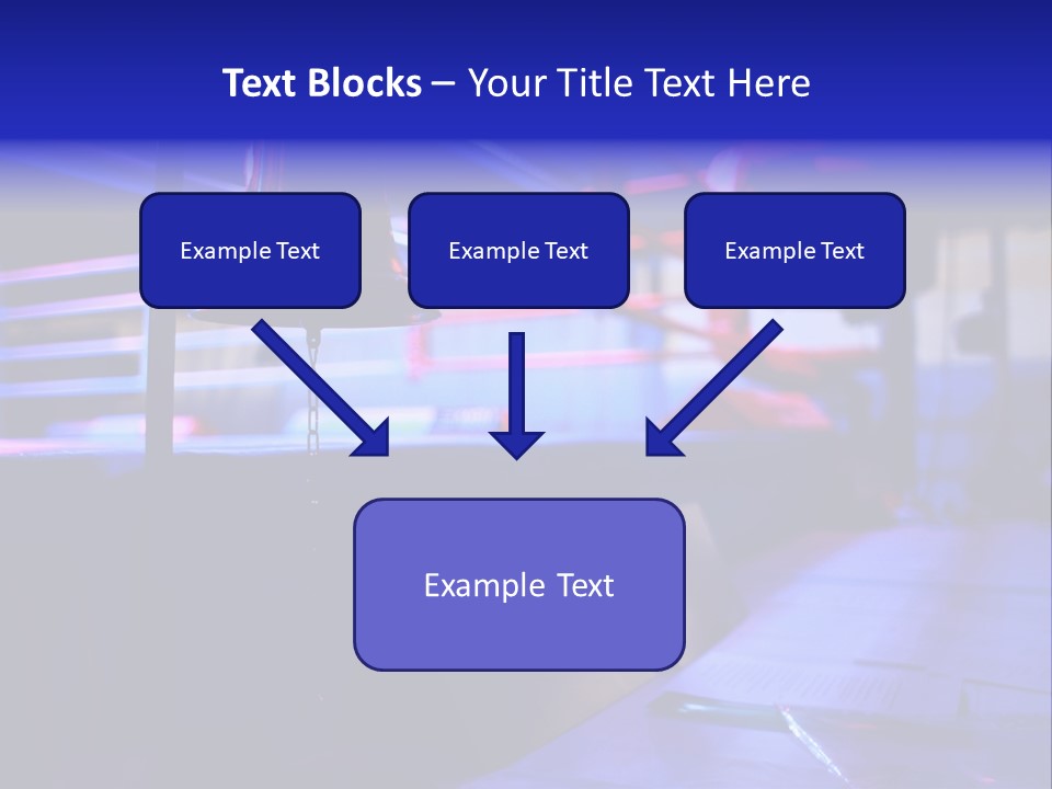 Nobody Competition Abstraction PowerPoint Template