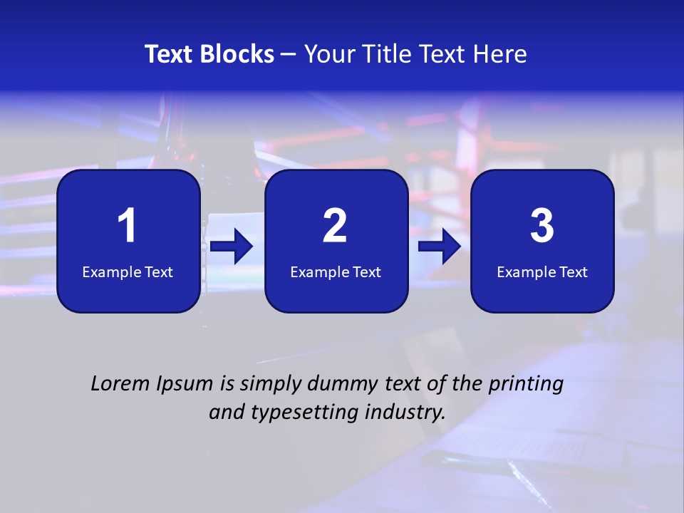 Nobody Competition Abstraction PowerPoint Template