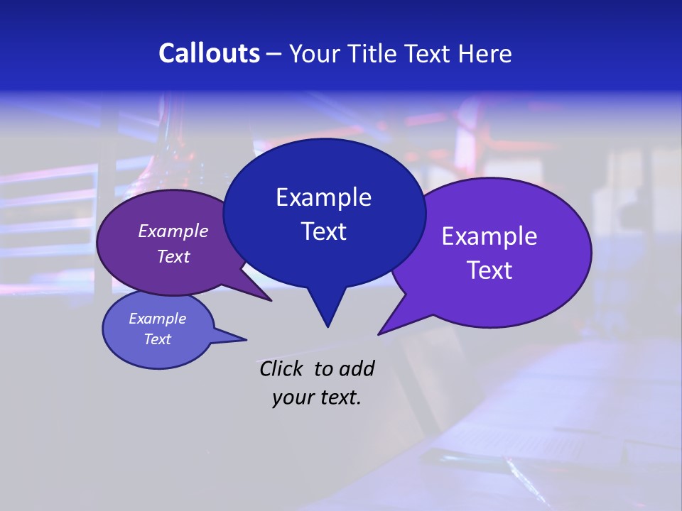 Nobody Competition Abstraction PowerPoint Template