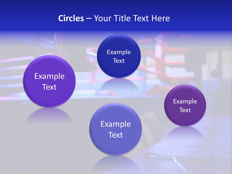 Nobody Competition Abstraction PowerPoint Template