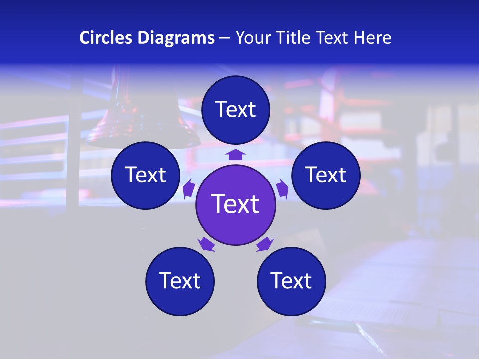 Nobody Competition Abstraction PowerPoint Template