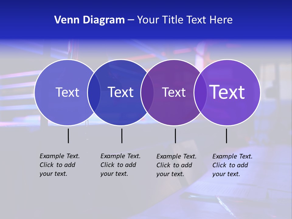 Nobody Competition Abstraction PowerPoint Template