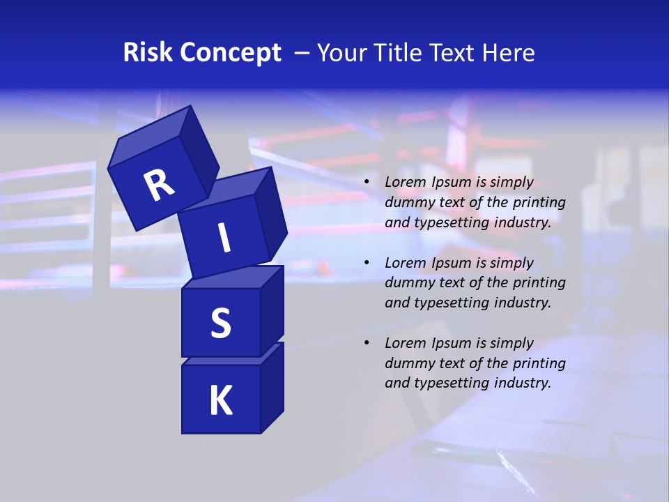 Nobody Competition Abstraction PowerPoint Template