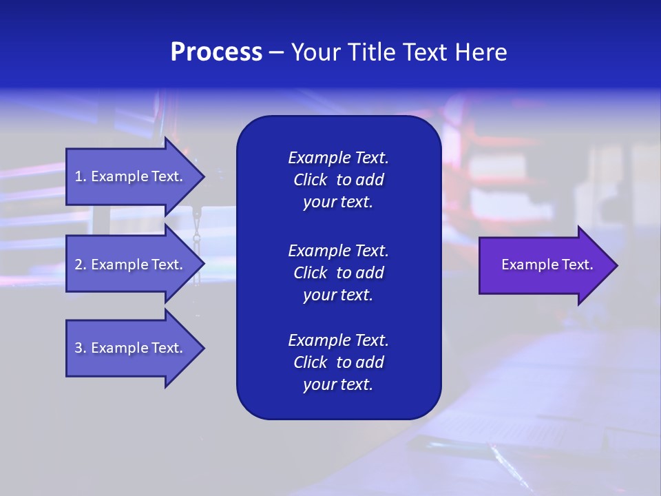Nobody Competition Abstraction PowerPoint Template