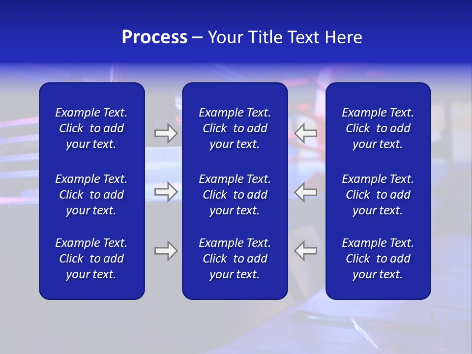 Nobody Competition Abstraction PowerPoint Template