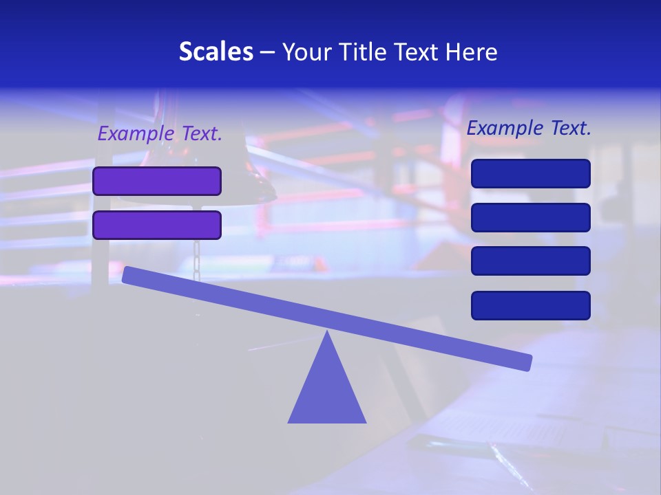 Nobody Competition Abstraction PowerPoint Template