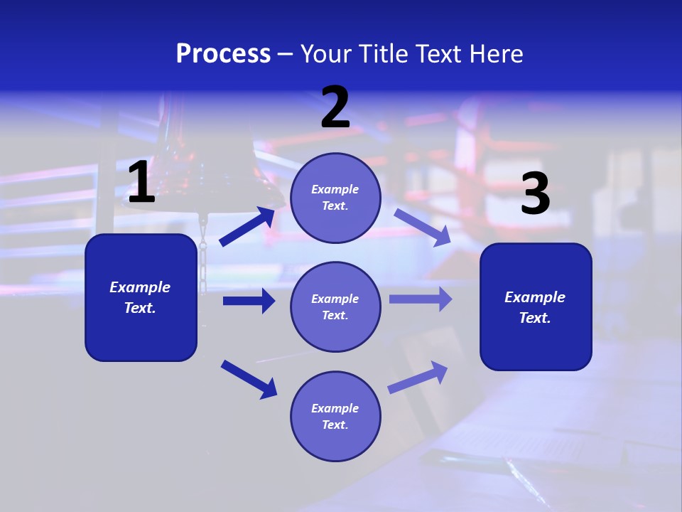 Nobody Competition Abstraction PowerPoint Template
