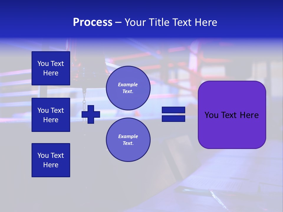 Nobody Competition Abstraction PowerPoint Template