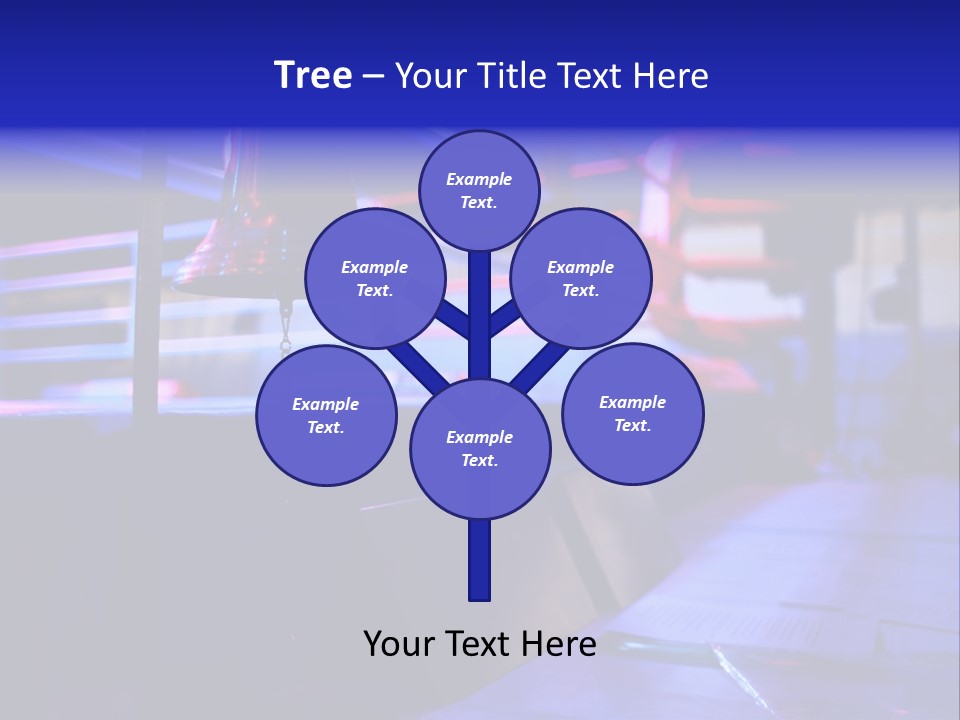 Nobody Competition Abstraction PowerPoint Template