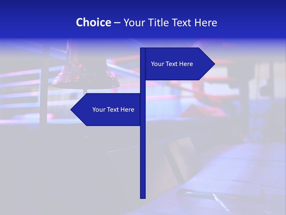 Nobody Competition Abstraction PowerPoint Template