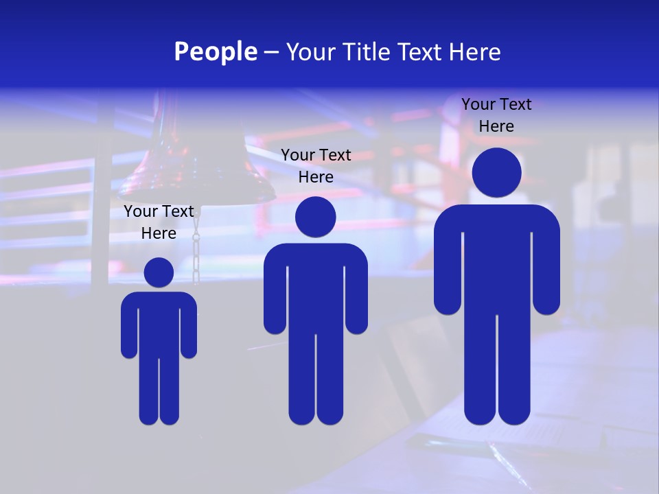 Nobody Competition Abstraction PowerPoint Template