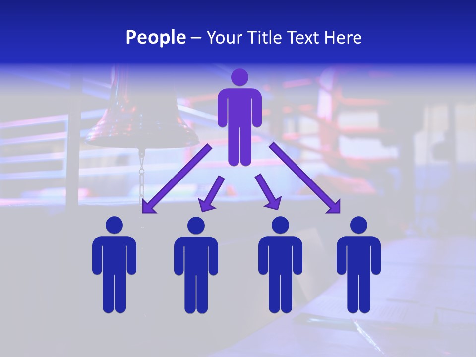 Nobody Competition Abstraction PowerPoint Template