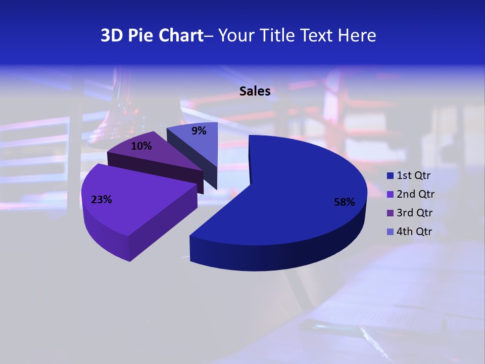 Nobody Competition Abstraction PowerPoint Template