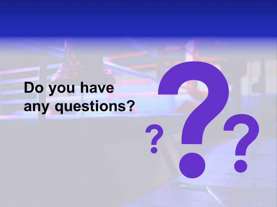 Nobody Competition Abstraction PowerPoint Template