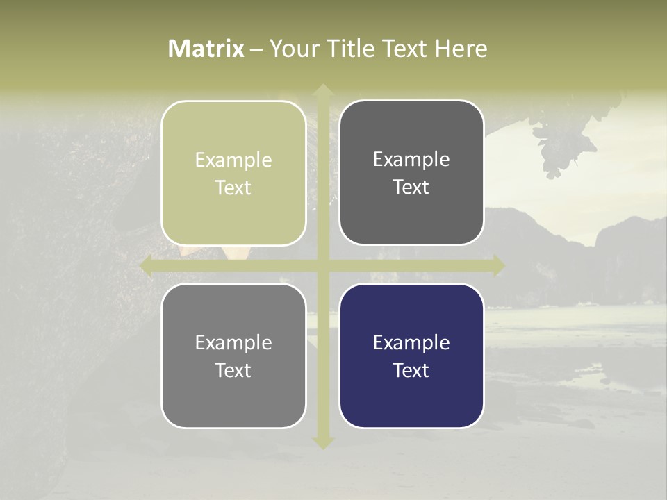 Sitting Naked Figure PowerPoint Template