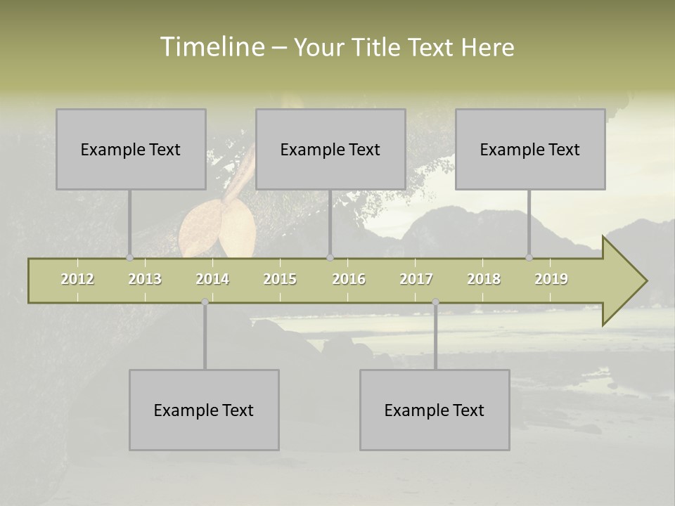 Sitting Naked Figure PowerPoint Template
