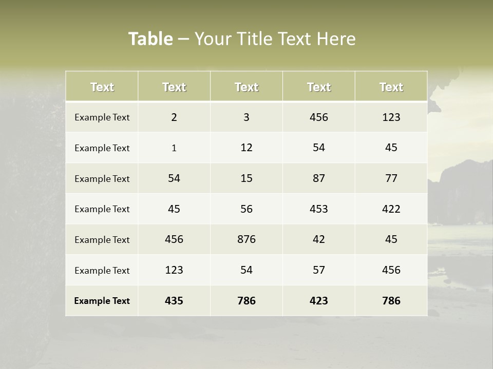 Sitting Naked Figure PowerPoint Template
