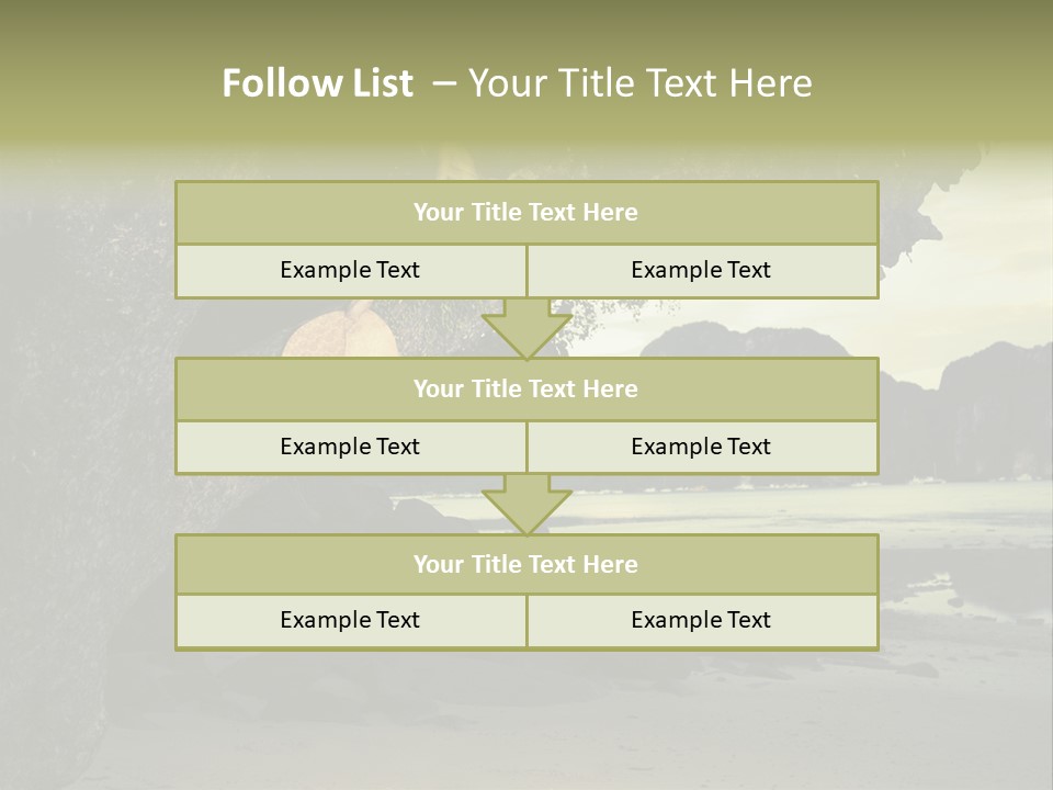 Sitting Naked Figure PowerPoint Template