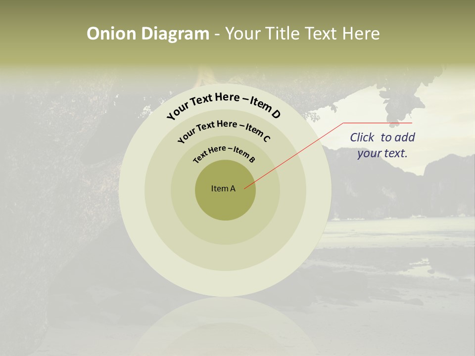 Sitting Naked Figure PowerPoint Template