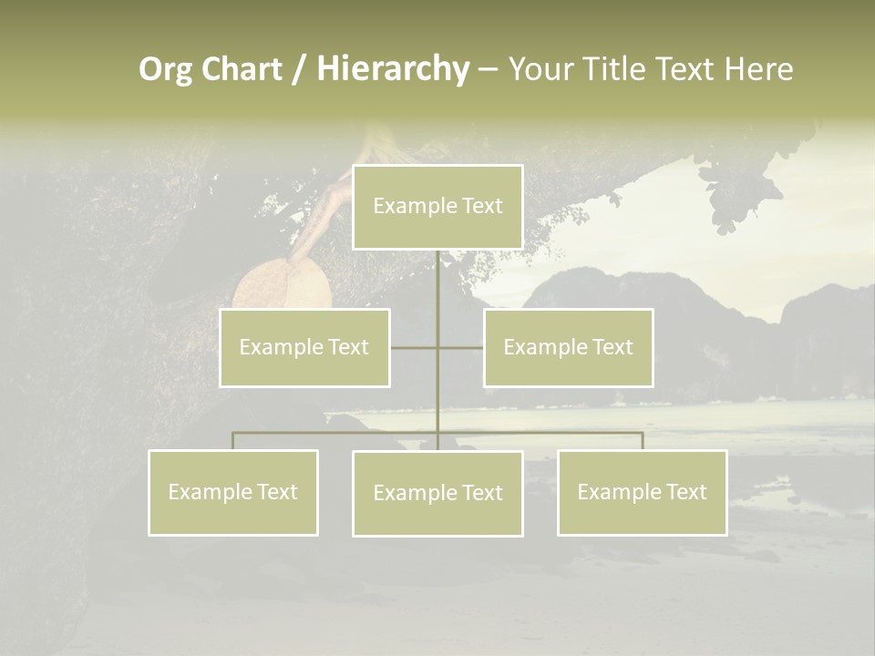 Sitting Naked Figure PowerPoint Template