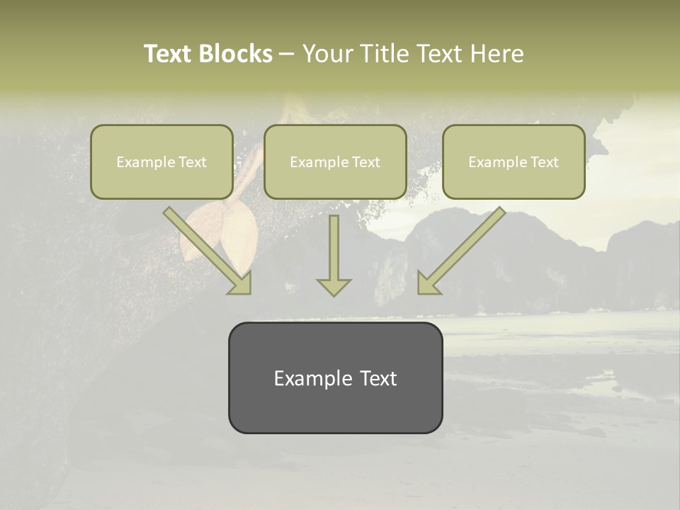 Sitting Naked Figure PowerPoint Template