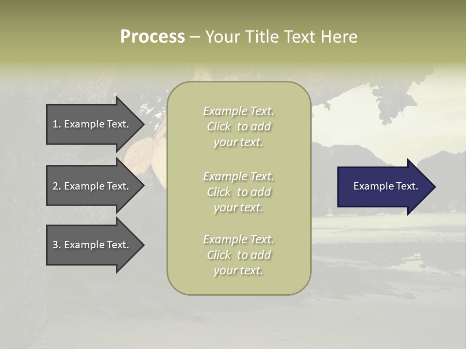Sitting Naked Figure PowerPoint Template