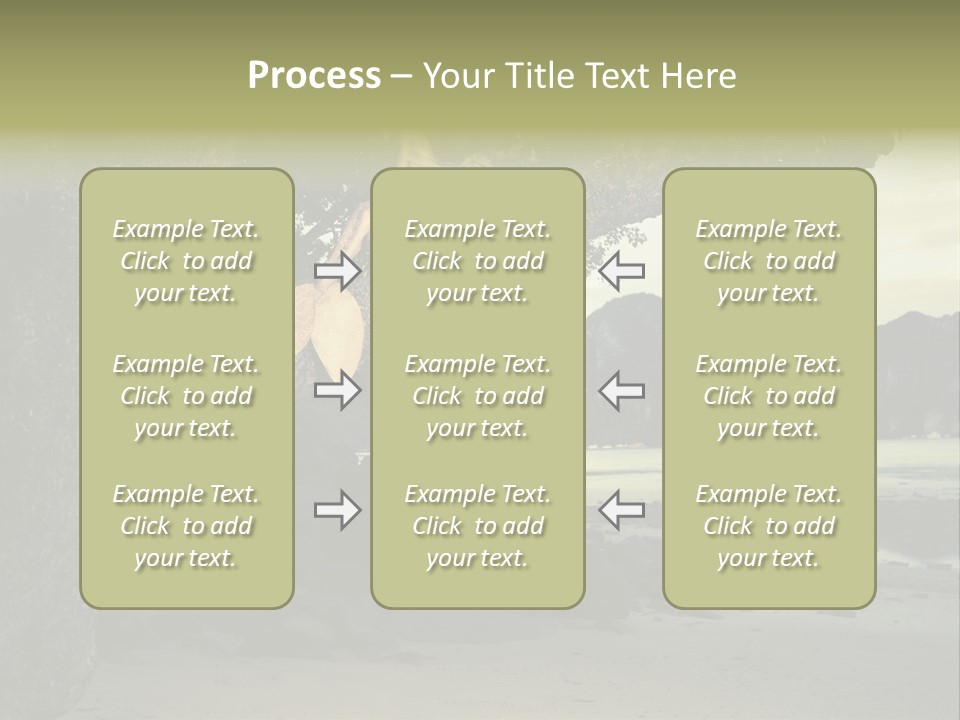 Sitting Naked Figure PowerPoint Template