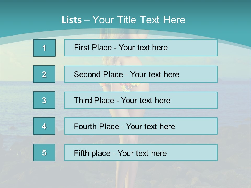 Model Body Eve PowerPoint Template