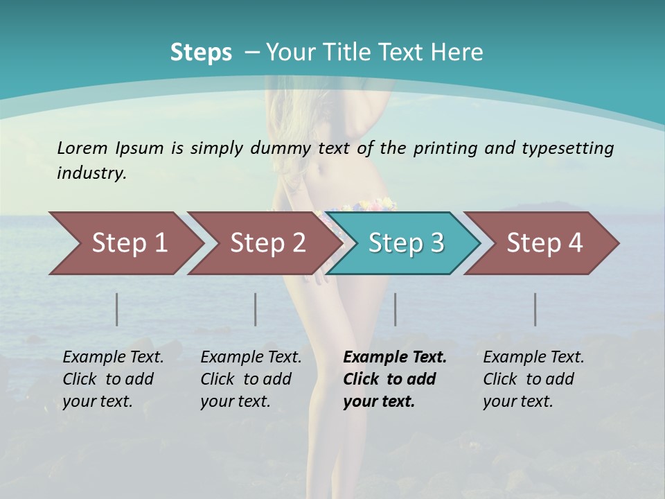 Model Body Eve PowerPoint Template