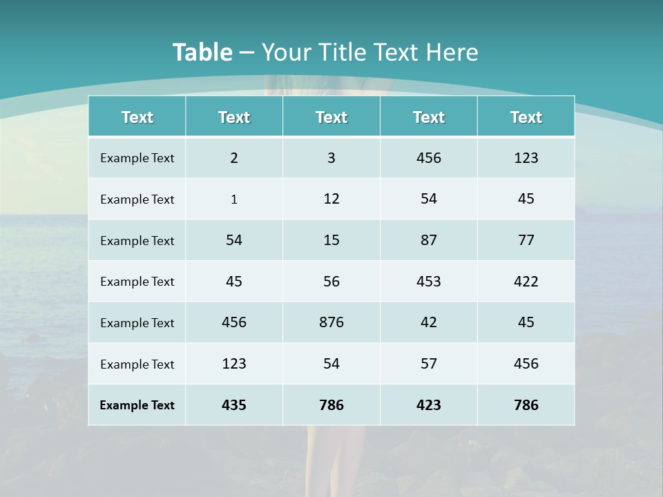 Model Body Eve PowerPoint Template