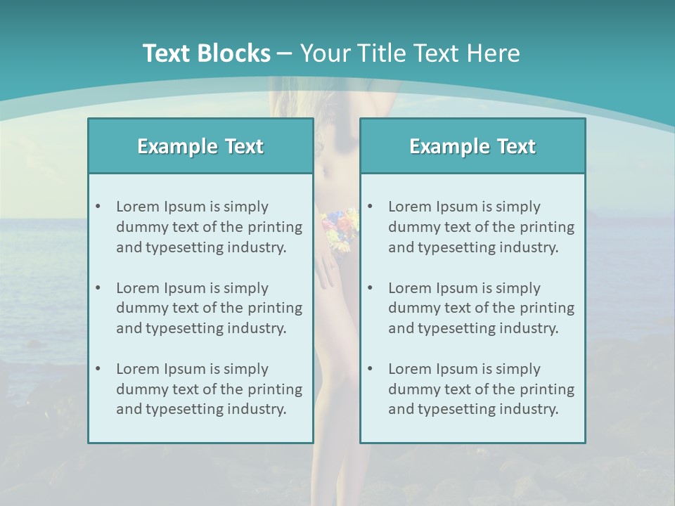 Model Body Eve PowerPoint Template
