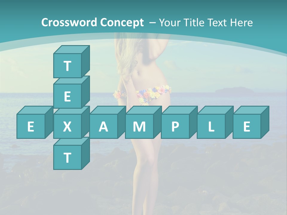 Model Body Eve PowerPoint Template