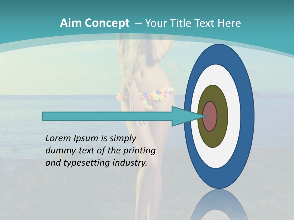 Model Body Eve PowerPoint Template