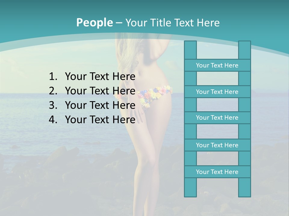 Model Body Eve PowerPoint Template