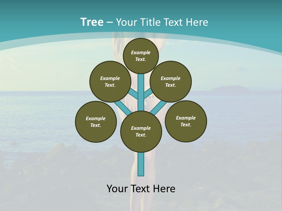 Model Body Eve PowerPoint Template