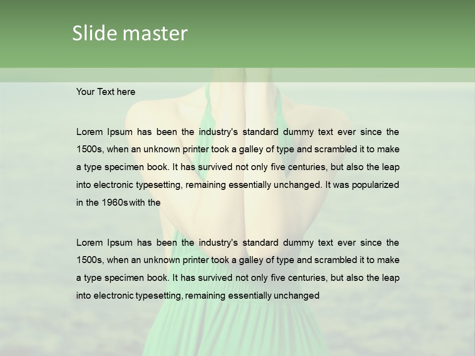 Adult Healthy Lovely PowerPoint Template