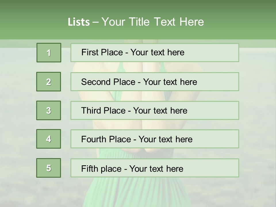 Adult Healthy Lovely PowerPoint Template