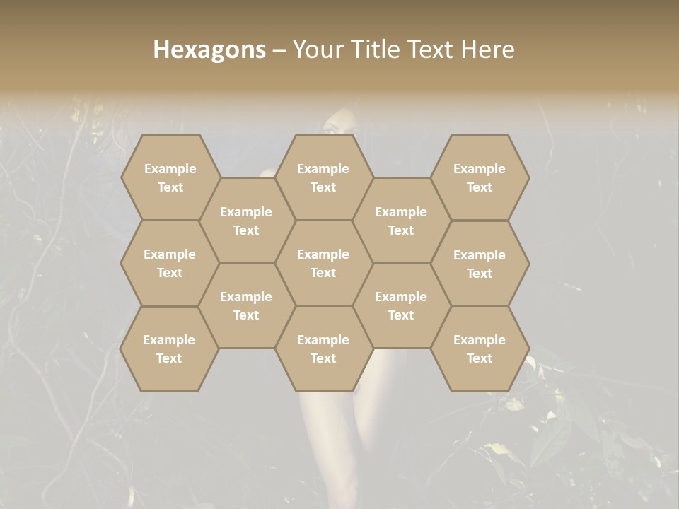 Dryad Fairy Female PowerPoint Template