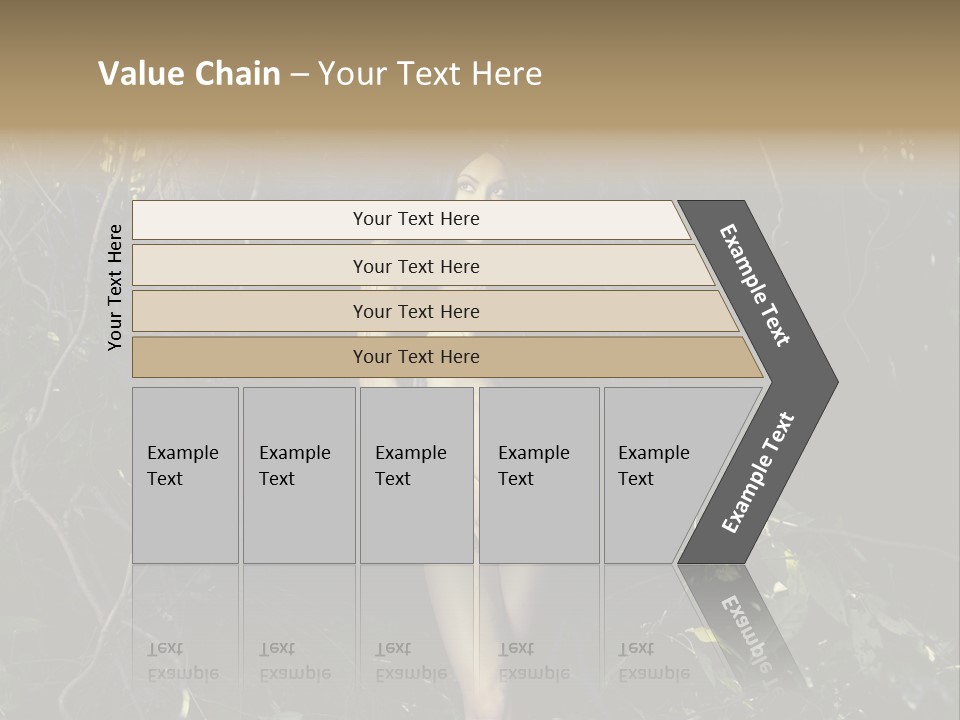 Dryad Fairy Female PowerPoint Template