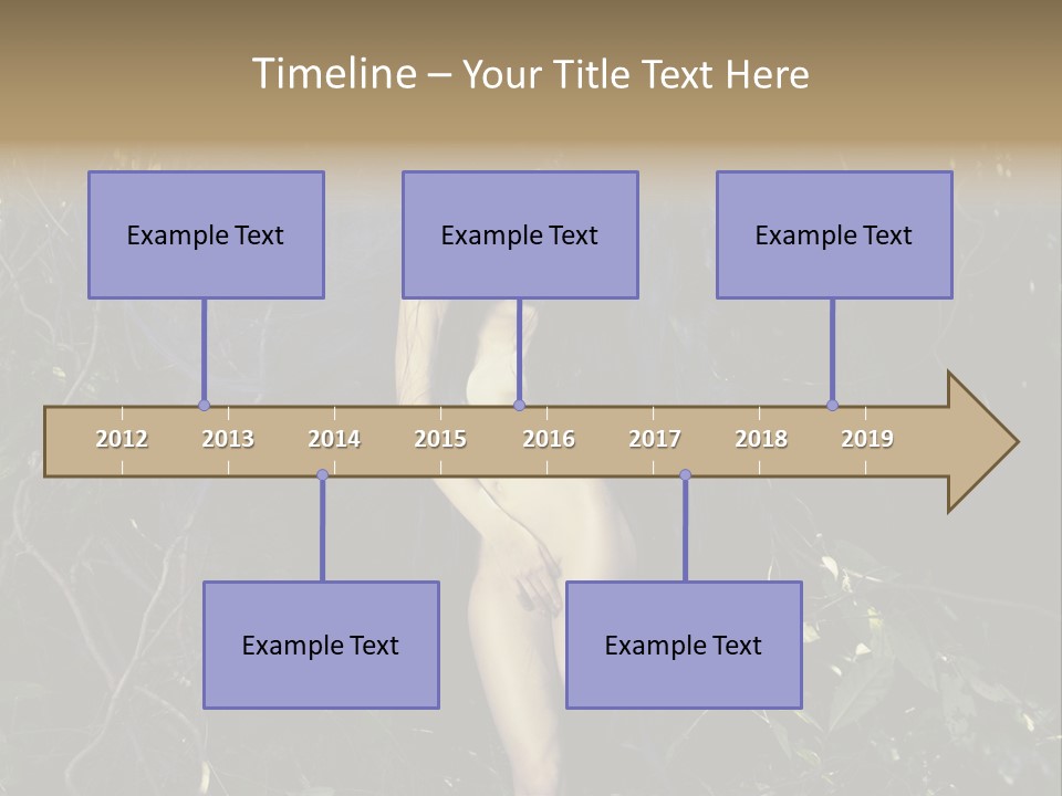 Dryad Fairy Female PowerPoint Template