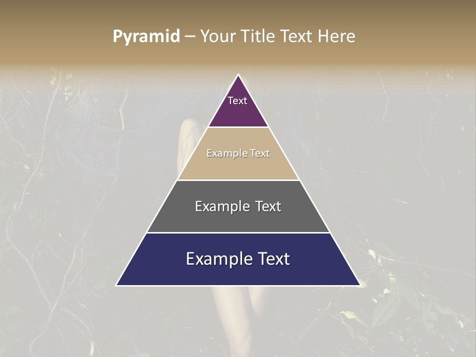 Dryad Fairy Female PowerPoint Template