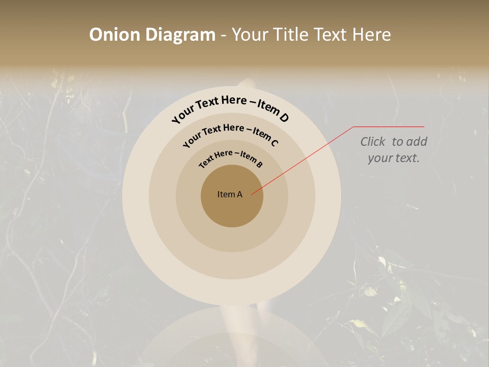 Dryad Fairy Female PowerPoint Template