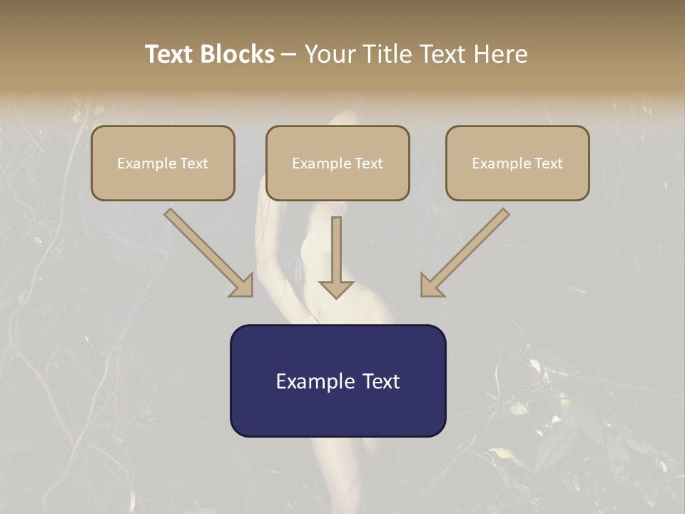 Dryad Fairy Female PowerPoint Template