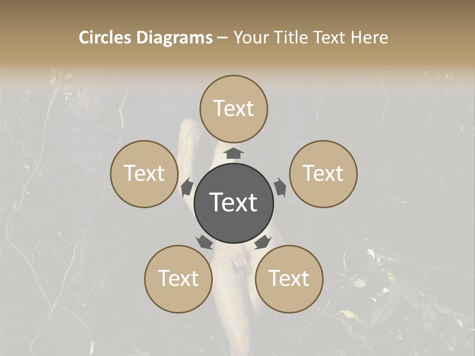 Dryad Fairy Female PowerPoint Template