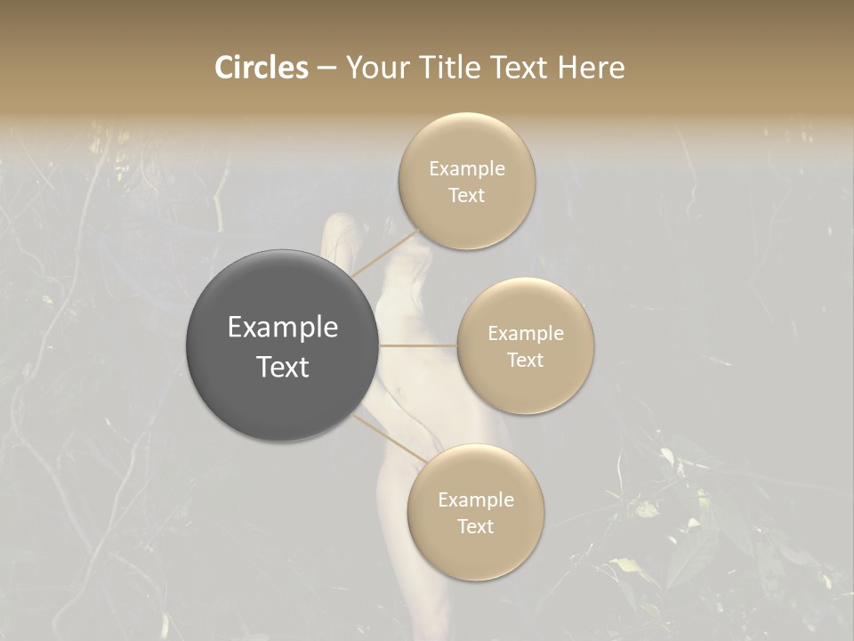 Dryad Fairy Female PowerPoint Template