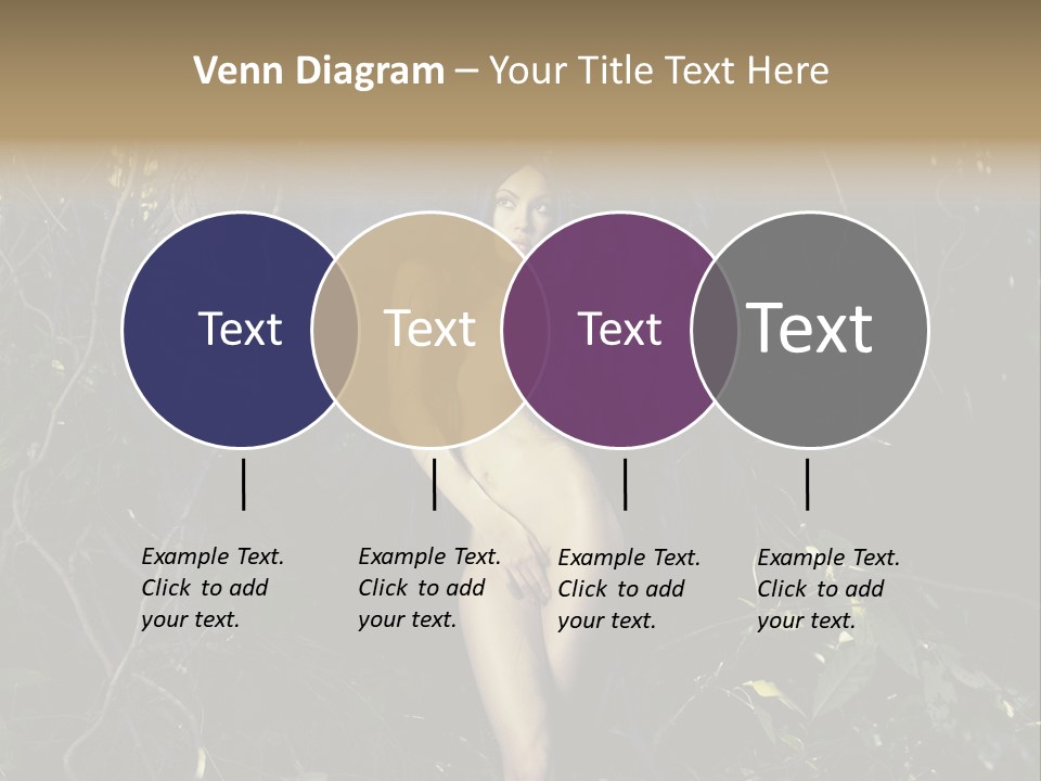 Dryad Fairy Female PowerPoint Template