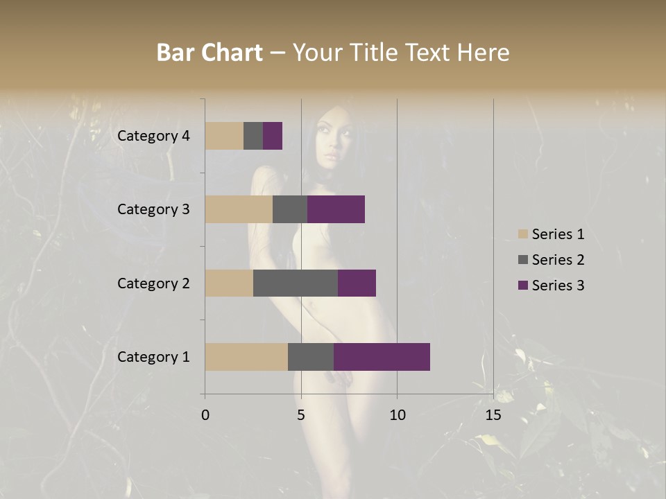 Dryad Fairy Female PowerPoint Template