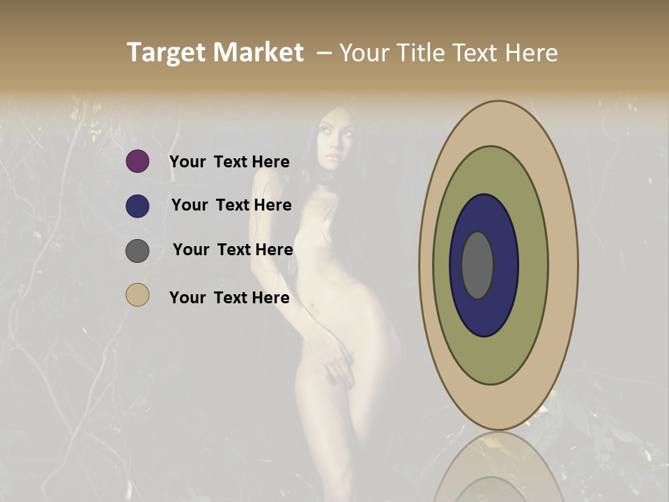 Dryad Fairy Female PowerPoint Template