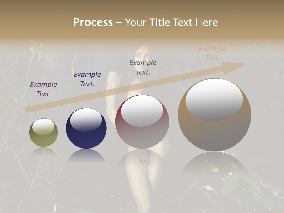 Dryad Fairy Female PowerPoint Template