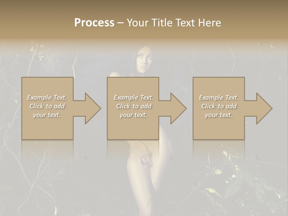 Dryad Fairy Female PowerPoint Template